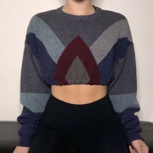 PENDLETON Crop Wool Sweater